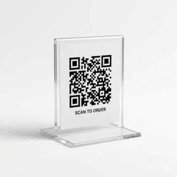 QR Code Table Stand