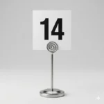 Restaurant Table Number Stand-1