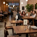 Restaurant Table Number Stand-1